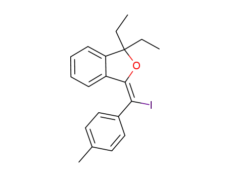(Z)-1,1-diethyl-3-(iodo-p-tolylmethylene)-1,3-dihydroisobenzofuran