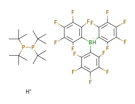 [(tBu<sub>2</sub>P)PHtBu<sub>2</sub>][HB(C<sub>6</sub>F<sub>5</sub>)3]