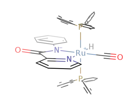 Molecular Structure of 1004323-09-4 ([RuH(CO)(C<sub>6</sub>H<sub>5</sub>NC(O)C<sub>5</sub>H<sub>4</sub>N)(P(C<sub>6</sub>H<sub>5</sub>)3)2])