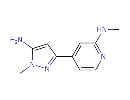 4-(5-amino-1-methyl-1H-pyrazol-3-yl)-N-methylpyridin-2-amine