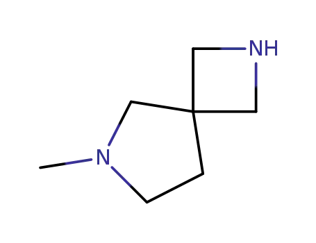 Molecular Structure of 135380-24-4 (6-METHYL-2,6-DIAZASPIRO[3.4]OCTANE)