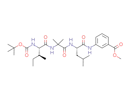 Boc-Ile-Aib-Leu-m-ABA-OMe