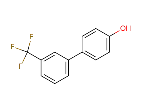 Molecular Structure of 191724-12-6 (4-(3-TrifluoroMethylphenyl)phenol)