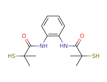 2-mercapto-N-[2-(2-mercapto-2-methylpropionylamino)phenyl]-2-methylpropionamide