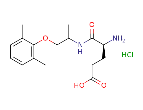 mexiletine-(S)-glutamic acid amide hydrochloride