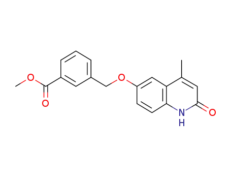 methyl 3-[(4-methyl-2-oxo-1,2-dihydro-6-quinolinyl)oxy]methylbenzoate