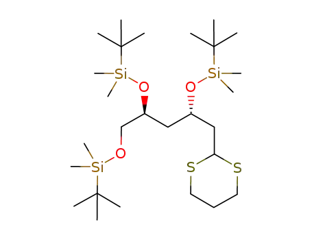 2-((2S,4S)-2,4,5-tris(tert-butyldimethylsilyloxy)pentyl)-1,3-dithiane