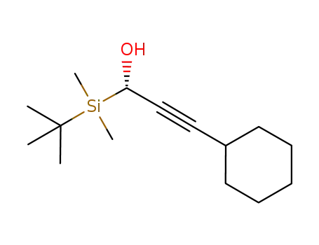(S)-1-(tert-butyldimethylsilyl)-3-cyclohexylprop-2-yn-1-ol