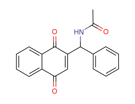 2-[N-acetyl-1-(aminobenzyl)]-1,4-naphthoquinone