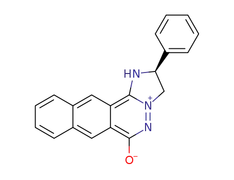 (S)-2,3-dihydro-2-phenylbenzo[g]imidazo[2,1-a]phthalazin-4-ium-6-olate