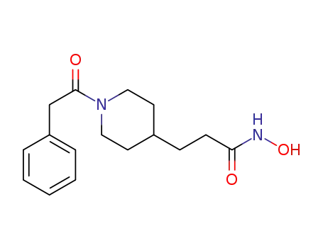 N-hydroxy-3-(1-phenylacetyl-piperidin-4-yl)-propionamide