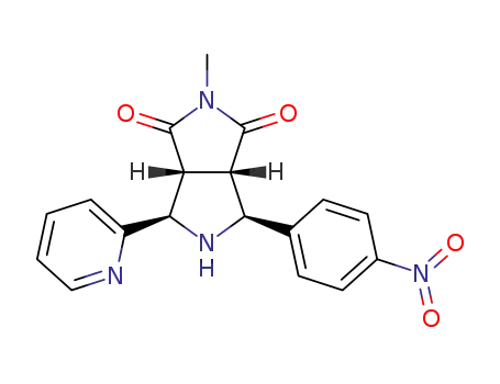 (3aS,4S,6R,6aR)-2-methyl-4-(4-nitrophenyl)-6-(2-pyridyl)octahydropyrrolo[3,4-c]pyrrole-1,3-dione