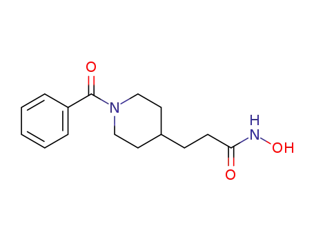 3-(1-benzoyl-piperidin-4-yl)-N-hydroxy-propionamide