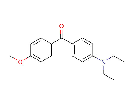 Molecular Structure of 104689-69-2 (Methanone, [4-(diethylamino)phenyl](4-methoxyphenyl)-)