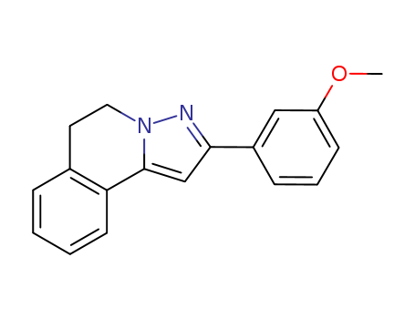 5,6-Dihydro-2-(3-methoxyphenyl)pyrazolo[5,1-a]isoquinoline