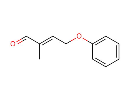 Molecular Structure of 62285-79-4 (2-Butenal, 2-methyl-4-phenoxy-, (E)-)