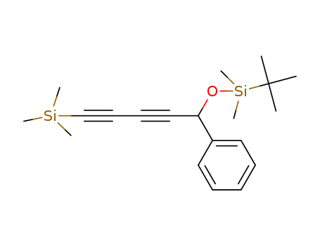 tert-butyldimethyl(1-phenyl-5-(trimethylsilyl)penta-2,4-diynyloxy)silane