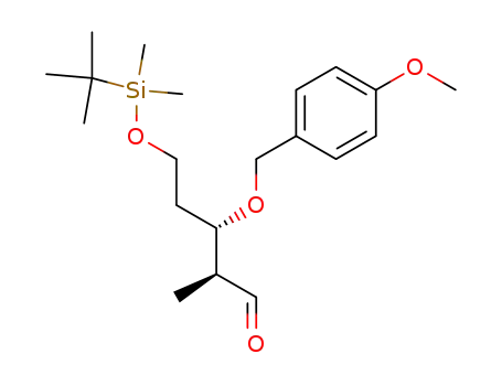 (2S,3S)-5-(tert-Butyl-dimethyl-silanyloxy)-3-(4-methoxy-benzyloxy)-2-methyl-pentanal