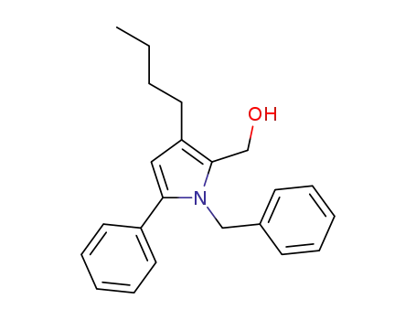 (1-benzyl-3-butyl-5-phenyl-1H-pyrrol-2-yl)methanol