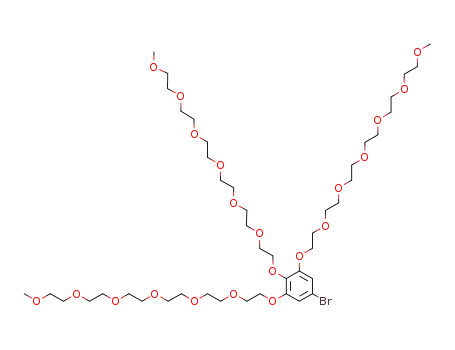 5-bromo-1,2,3-tris-(2-[2-(2-(2-[2-(2-methoxyethoxy)ethoxy]ethoxy)ethoxy)ethoxy]ethoxy)benzene