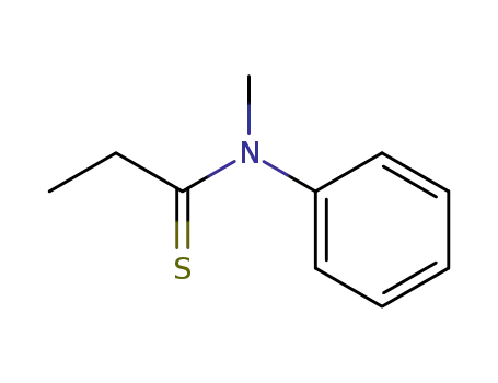 Molecular Structure of 5310-08-7 (Propanethioamide,  N-methyl-N-phenyl-)