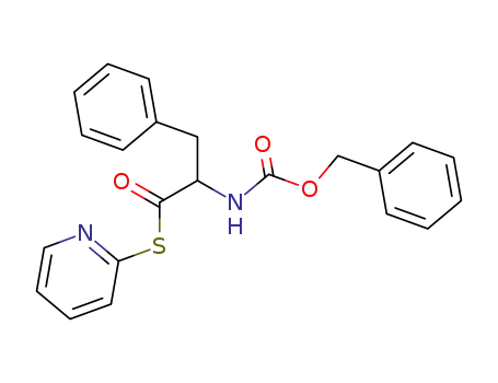 S-pyridin-2-yl 2-(((benzyloxy)carbonyl)amino)-3-phenylpropanethioate