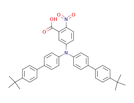 5-[bis(4'-tert-butylbiphenyl-4-yl)amino]-2-nitrobenzoic acid