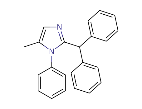 2-benzhydryl-5-methyl-1-phenyl-1H-imidazole