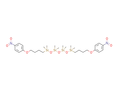 1,7-bis(4-nitrophenoxybutyl)-1,1,3,3,5,5,7,7-octamethyltetrasiloxane