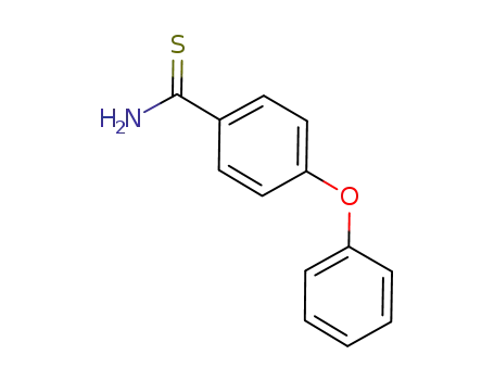 Molecular Structure of 730971-68-3 (4-PHENOXY-THIOBENZAMIDE)