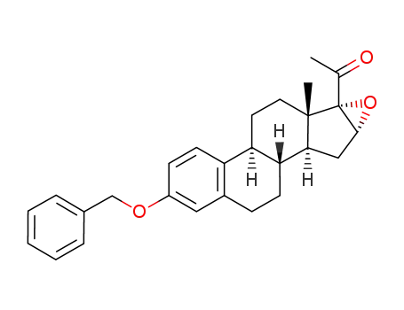 3-benzyloxy-16α,17α-epoxy-17-acetyl-Δ<sup>1,3,5(10)</sup>-estratriene
