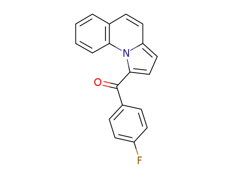 Molecular Structure of 1227796-81-7 (1-(4-fluorobenzoyl)pyrrolo[1,2-a]quinoline)