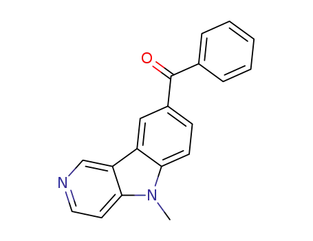 8-benzoyl-5-methyl-γ-carboline