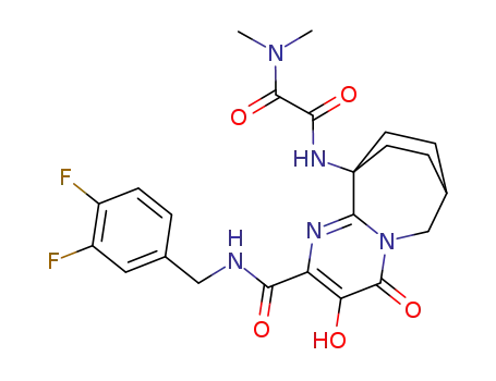 N'-(2-((3,4-difluorobenzyl)carbamoyl)-3-hydroxy-4-oxo-6,7,8,9-tetrahydro-7,10-ethanopyrimido[1,2-a]azepin-10(4H)-yl)-N,N-dimethylethanediamide