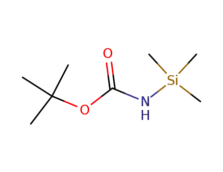 카르밤산, (트리메틸실릴)-, 1,1-디메틸에틸 에스테르 (9CI)