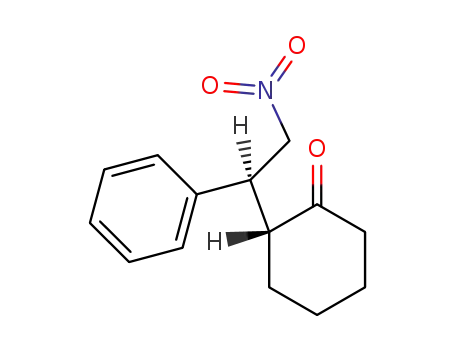 (1′R*,2S*)-2-(2-nitro-1-phenylethyl)cyclohexan-1-one