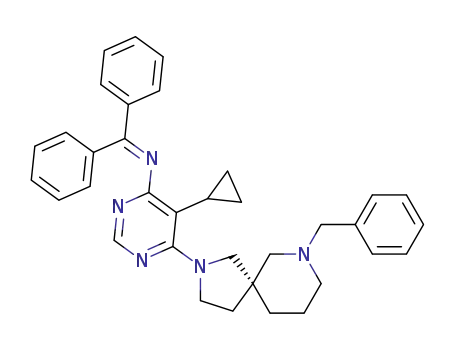 C<sub>35</sub>H<sub>37</sub>N<sub>5</sub>