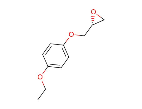 Molecular Structure of 1227743-95-4 ((R)-2-((4-ethoxyphenoxy)methyl)oxirane)