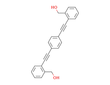 1,4-bis[2-(hydroxymethyl)phenylethynyl]benzene