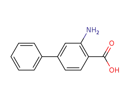 Molecular Structure of 4445-43-6 (3-AMINO-1,1'-BIPHENYL-4-CARBOXYLICACID)