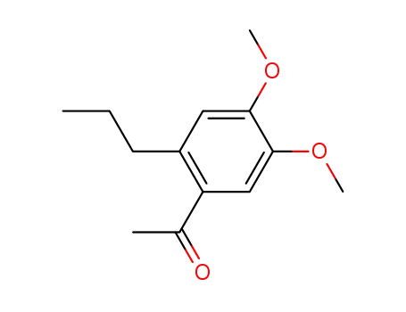 Ethanone, 1-(4,5-dimethoxy-2-propylphenyl)-