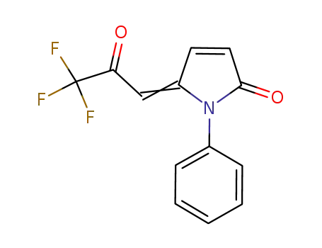 1-phenyl-5-(3,3,3-trifluoro-2-oxopropylidene)-1H-pyrrol-2(5H)-one