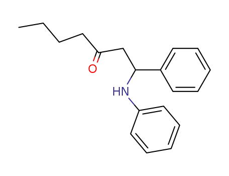 1-anilino-1-phenyl-heptan-3-one