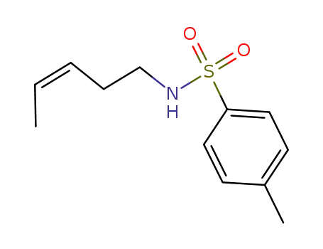(Z)-4-methyl-N-(pent-3-enyl)benzenesulfonamide