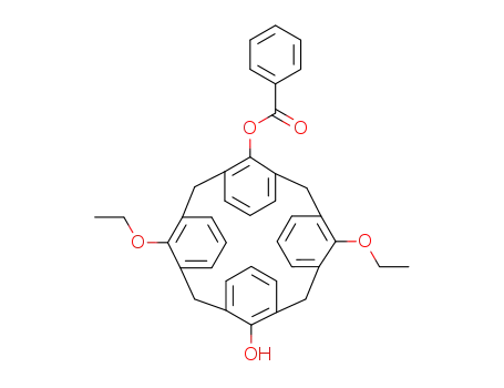 25,27-diethoxy-26-benzoyloxy-28-hydroxycalix[4]arene