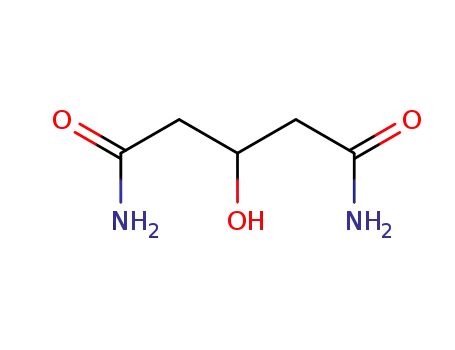 Molecular Structure of 16072-48-3 (3-hydroxyglutaramide)