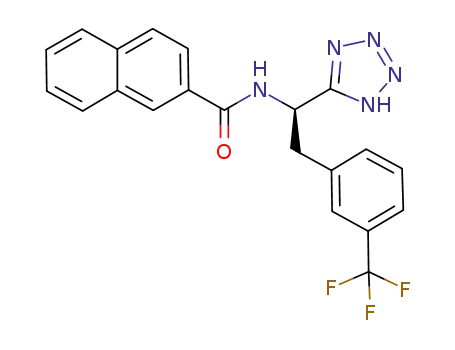 C<sub>21</sub>H<sub>16</sub>F<sub>3</sub>N<sub>5</sub>O