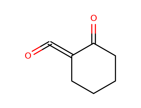Molecular Structure of 132723-22-9 (Cyclohexanone, 2-carbonyl-)