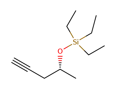 (R)-triethyl(pent-4-yn-2-yloxy)silane