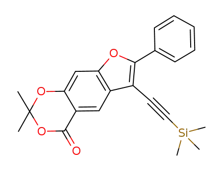 C<sub>23</sub>H<sub>22</sub>O<sub>4</sub>Si